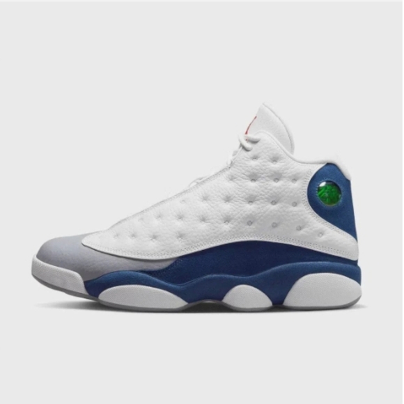 Nike Air Jordan 13 Retro French Blue Sneakers, Child Size 13C - Picture 1 of 14